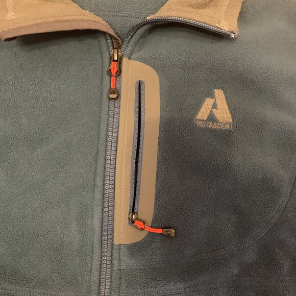 Eddie Bauer First Ascent Whittaker Mountaneering Long Sleeve Jacket Mens XL Blue - Picture 3 of 12